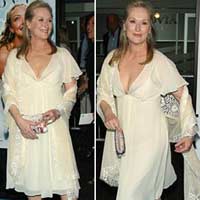 Мэрил Стрип на премьере.