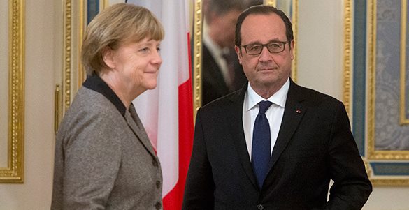 Федерализация Украины не обсуждается. Меркель и Олланд