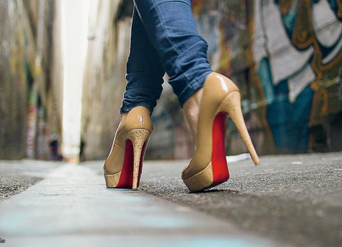 На каблуках