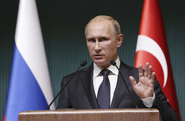 Путин: Россия не может продолжать реализацию&raquo; проекта 