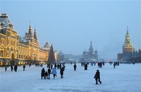 Новогодняя ночь в Москве: легкий мороз и снег. 252383.jpeg