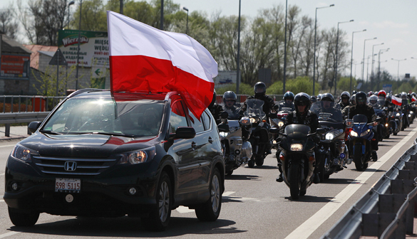 Варшава: Российские байкеры угрожают безопасности страны. Российские байкеры