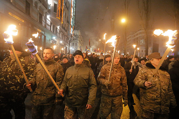 Тяжелый случай: украинские нацисты стали бояться русских вампир