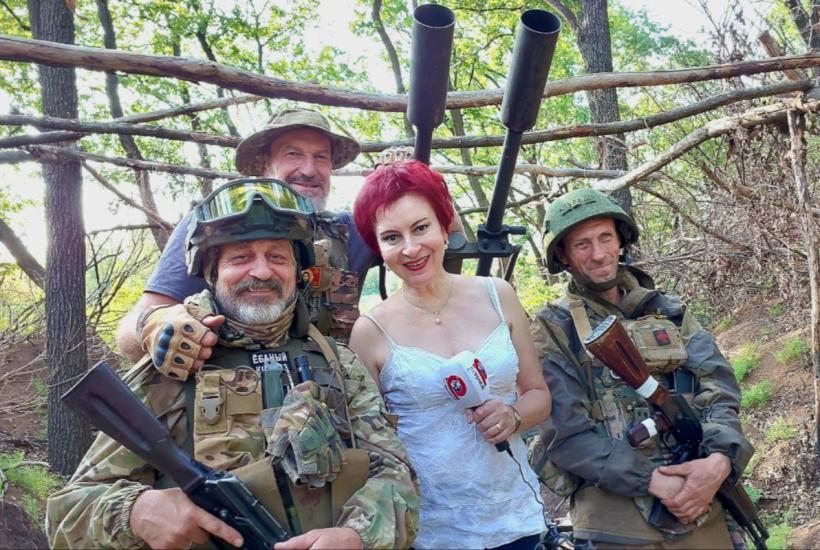 Спецкор Pravda.Ru Дарья Асламова и защитники Донбасса
