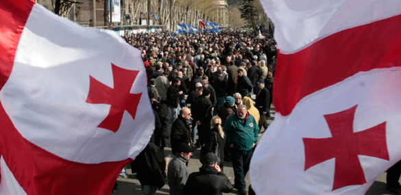 Грузия потребовала от Украины разъяснений по назначению Саакашвили. грузия саакашвили