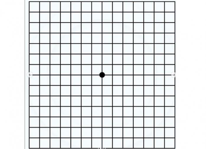 Тест на дегенерацию сетчатки глаза