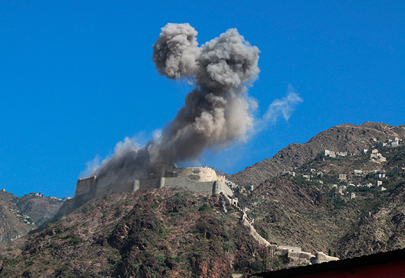 Саудовская Аравия снова бомбит Йемен. Йемен, авиаудар, бомбежка