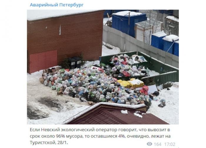 Отзывы о вывозе мусора в Санкт-Петербурге