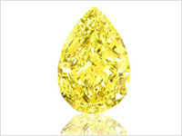 Уникальный желтый бриллиант могут продать за 15 миллионов. brilliant