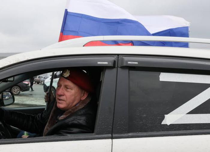 Автопробег в поддержку РФ в ФРГ