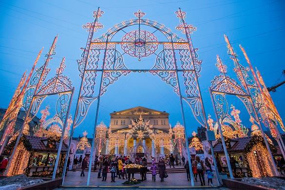 В Москве стоит рекордно теплая погода