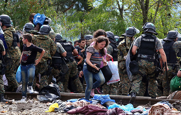 Мигрантам заплатят за оскорбления