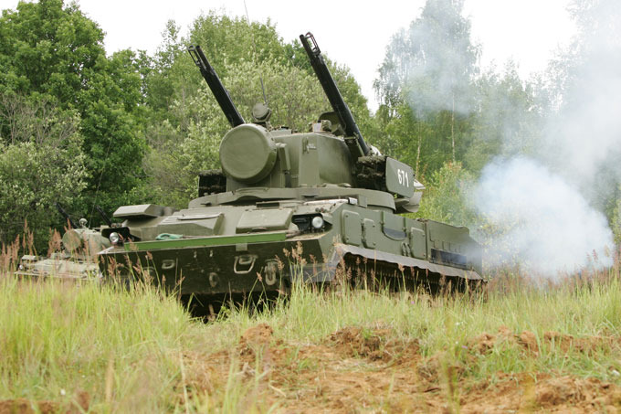 Зенитный ракетно-пушечный комплекс ''Тунгуска''