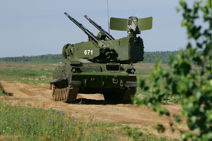 Зенитный ракетно-пушечный комплекс ''Тунгуска''