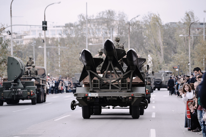 Военная техника на парадах разных стран