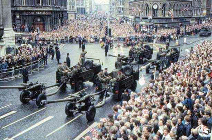 Военная техника на парадах разных стран