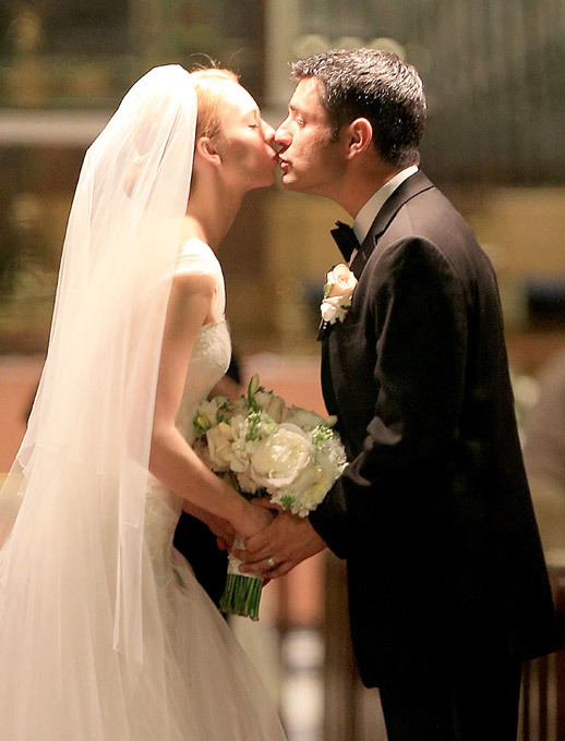 Мила Кунис затащила Эштона Катчера на свадьбу