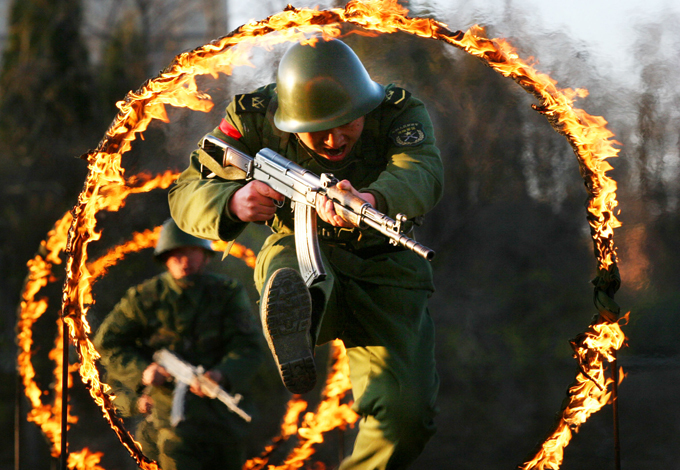 Армия Китая. Тяжело в учении – легко в бою!