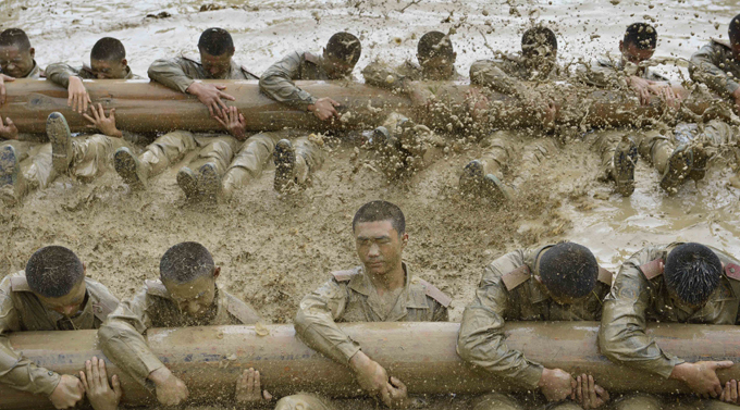 Армия Китая. Тяжело в учении – легко в бою!
