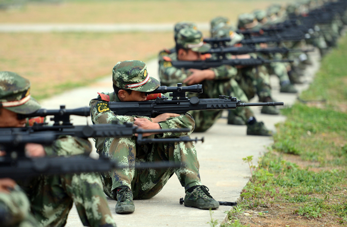 Армия Китая. Тяжело в учении – легко в бою!