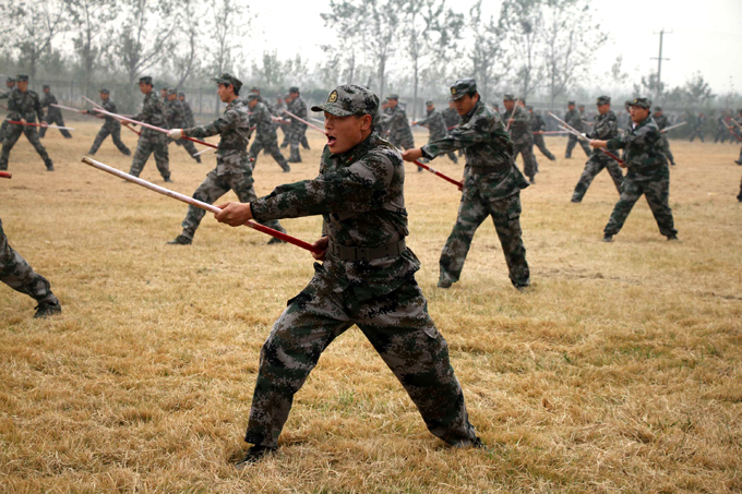 Армия Китая. Тяжело в учении – легко в бою!