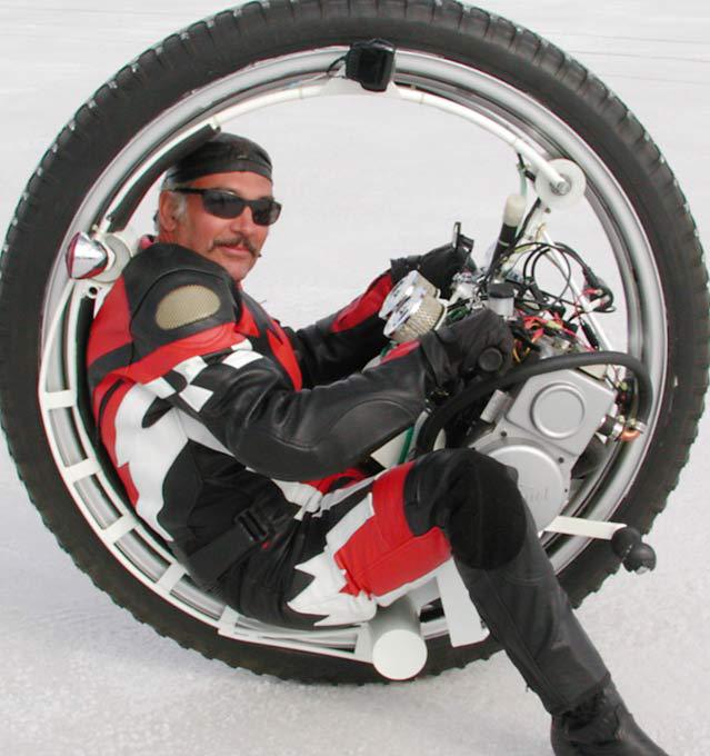 Экстрим на одном колесе