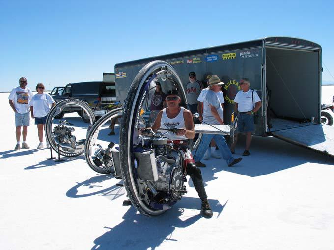 Экстрим на одном колесе