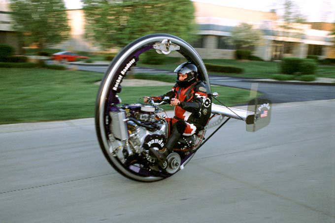 Экстрим на одном колесе