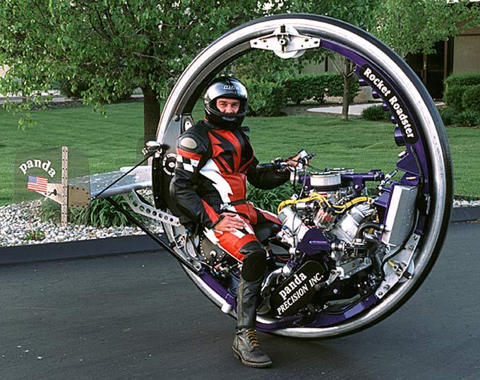 Экстрим на одном колесе