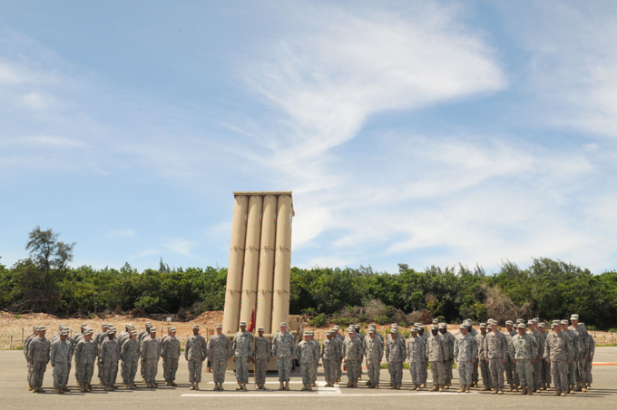 ЗРК THAAD в действии