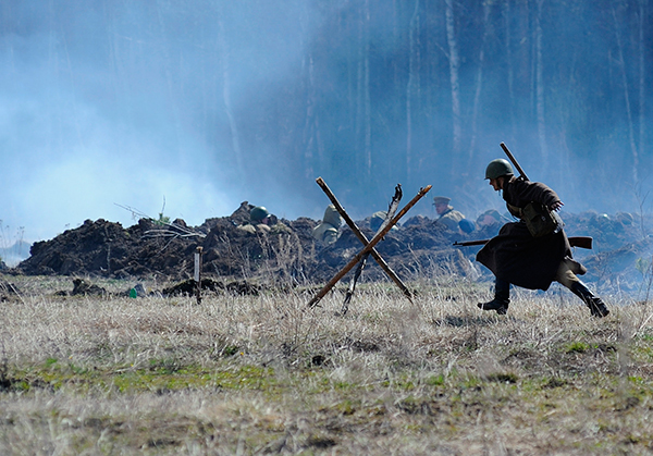 Военно-историческая реконструкция битвы на Курской дуге