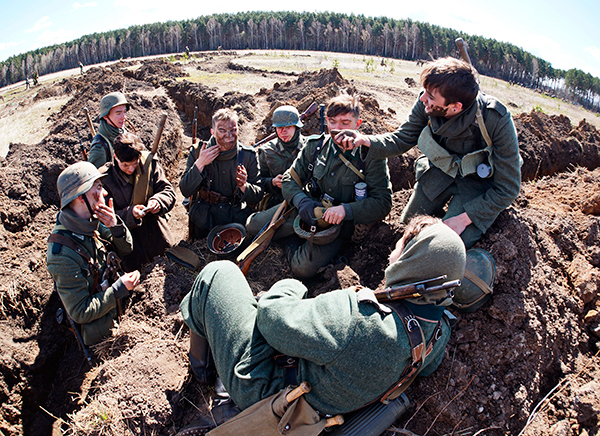 Военно-историческая реконструкция битвы на Курской дуге