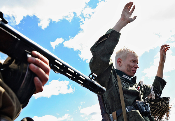 Военно-историческая реконструкция битвы на Курской дуге