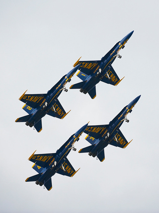 Пилотажная группа ''Голубые ангелы''