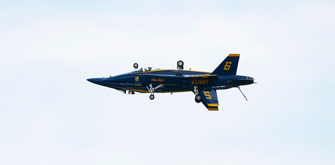 Пилотажная группа ''Голубые ангелы''