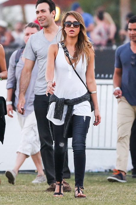 Звездная тусовка на фестивале Coachella