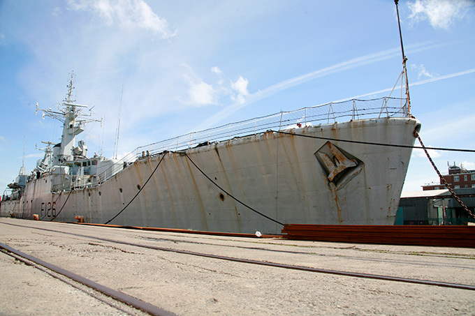 Plymouth F126 списанный борец за Фолкленды