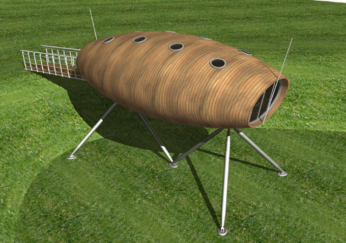 Необычное рядом. Дом для астронавта