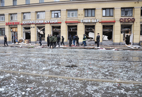 В Санкт-Петербурге взорвался ресторан