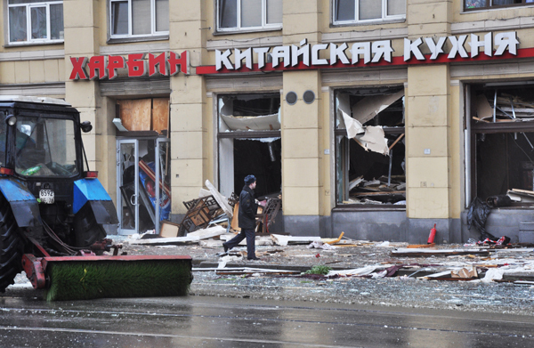 В Санкт-Петербурге взорвался ресторан