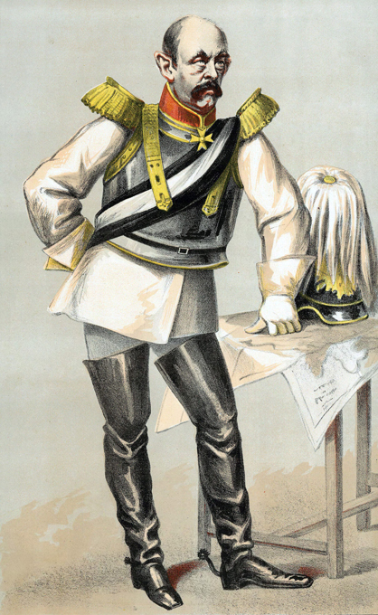 Железный канцлер Второго рейха в карикатуре