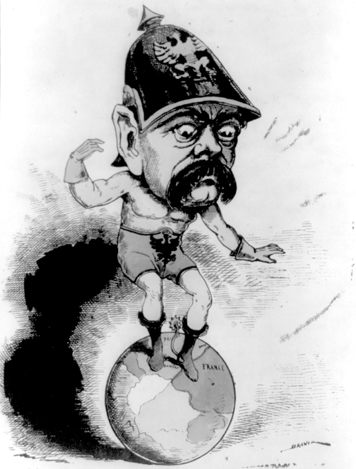 Железный канцлер Второго рейха в карикатуре