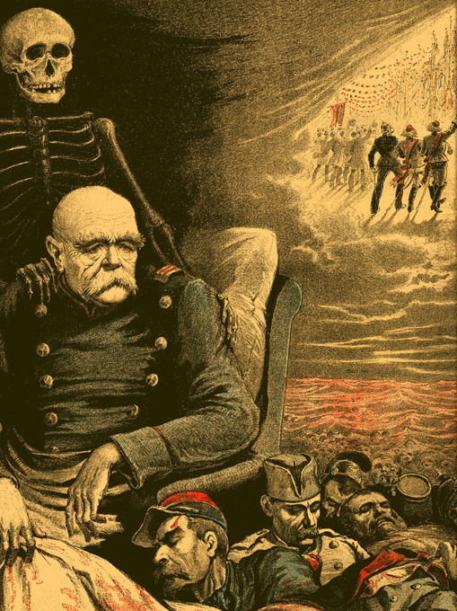 Железный канцлер Второго рейха в карикатуре