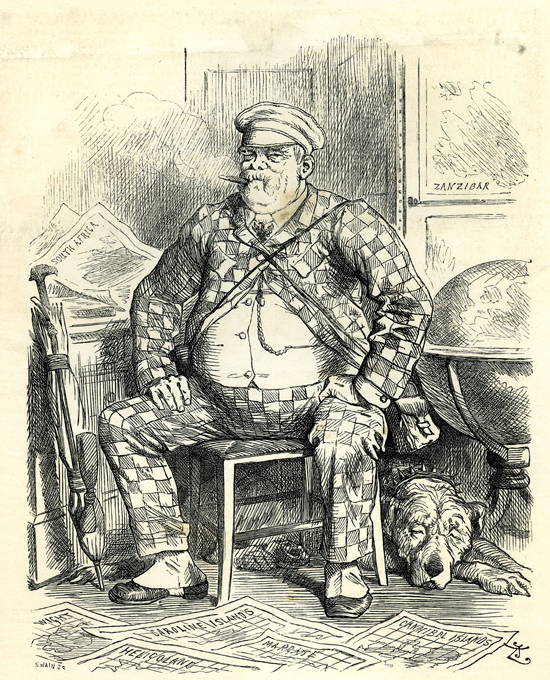 Железный канцлер Второго рейха в карикатуре