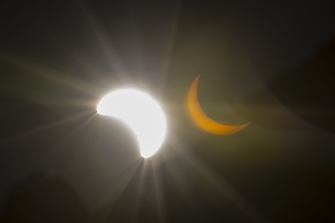 "Великое солнечное затмение" в США
