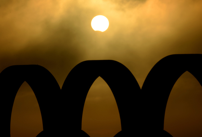 "Великое солнечное затмение" в США