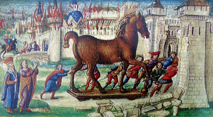 Троя. Был ли конь?