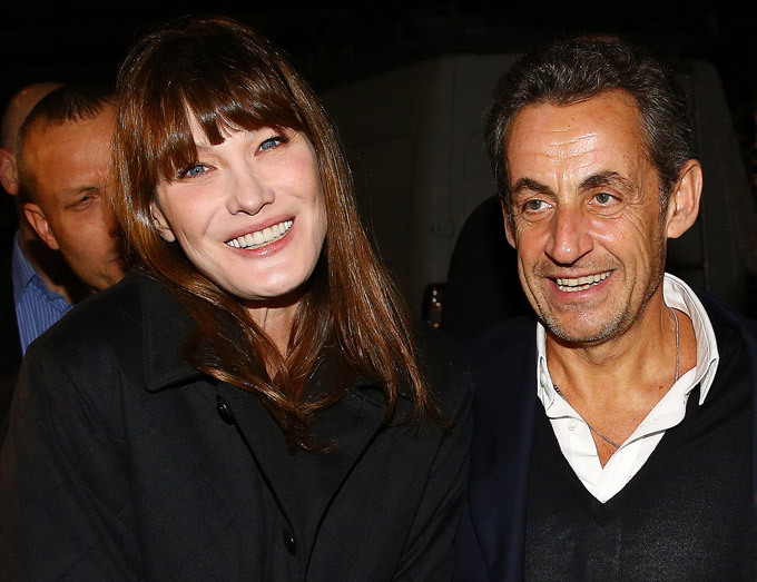 Саркози и Карла Бруни - Любовницы французских... президентов