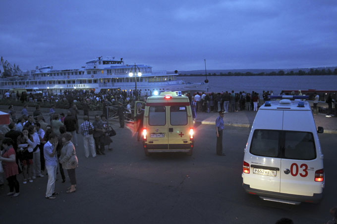 Внутри затонувшей "Булгарии" обнаружено множество жертв