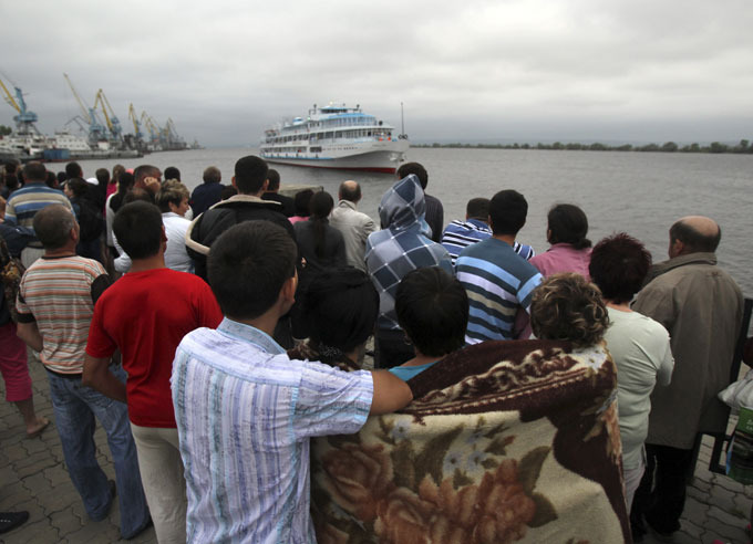 Внутри затонувшей "Булгарии" обнаружено множество жертв